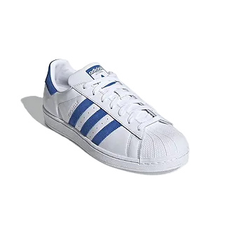 ADIDAS Superstar BLANC/BLEU