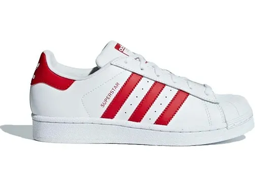 ADIDAS Superstar BLANC/ROUGE