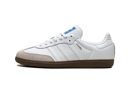 Adidas Samba Cloud Blanc Bleu Gomme