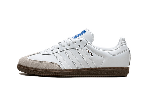 Adidas Samba Cloud Blanc Bleu Gomme