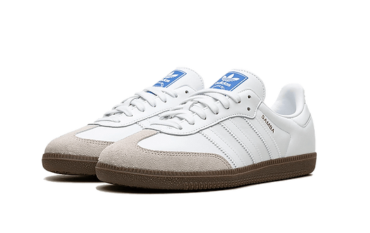 Adidas Samba Cloud Blanc Bleu Gomme