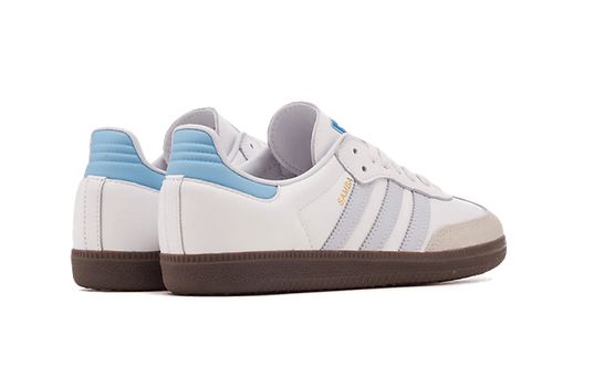 Adidas Samba ET Core Blanc Halo Bleu