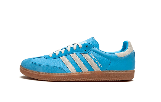 Adidas Samba ET Sporty & Riche Bleu Gris