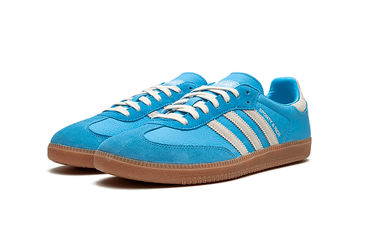 Adidas Samba ET Sporty & Riche Bleu Gris