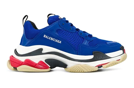 BALENCIAGA Triple S Bleu